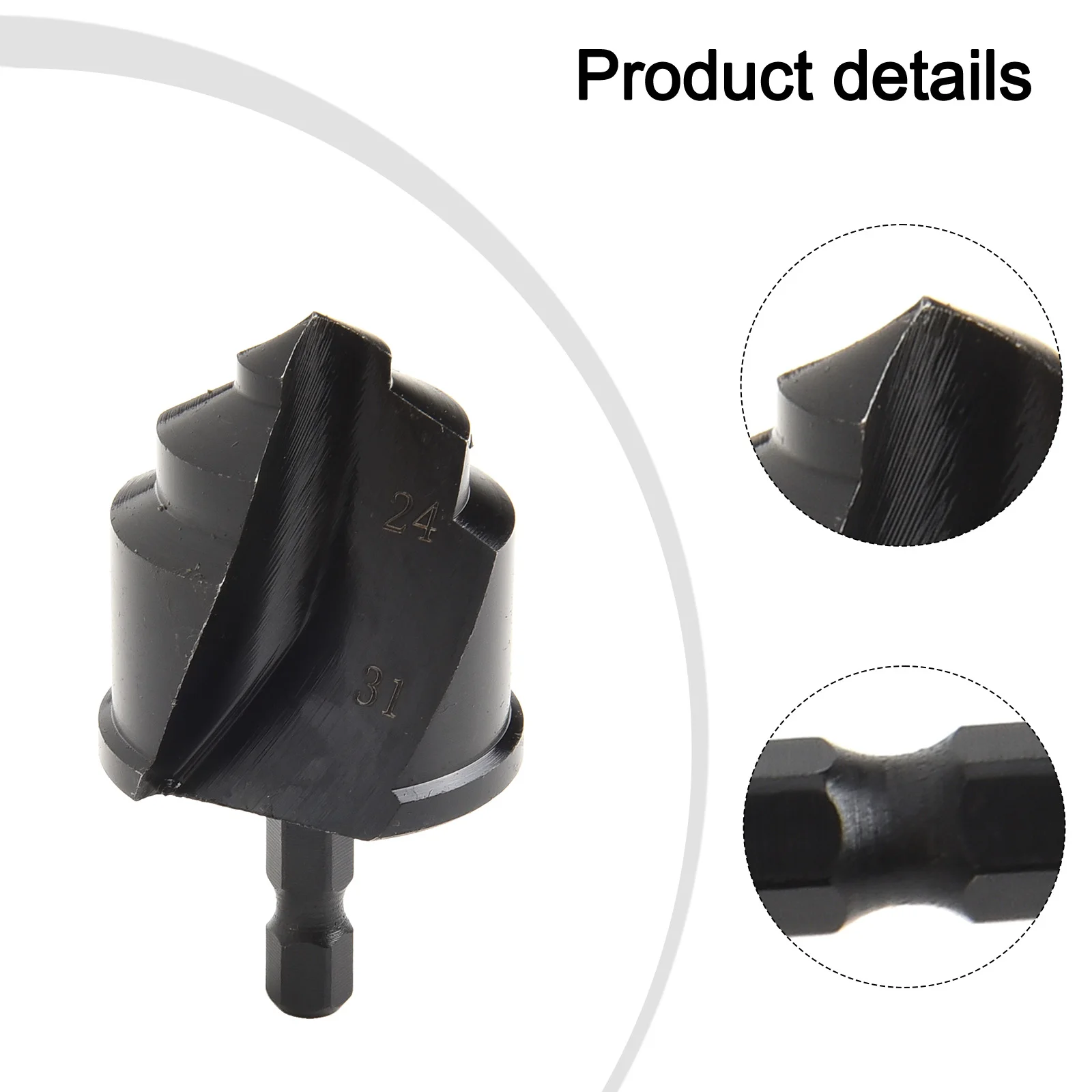 PPR Lifti Drill Bit Set Stepped Drill Bit Kit Hexagon Shank Water Pipe Connection Tool Reaming Drill Tool Power Tool