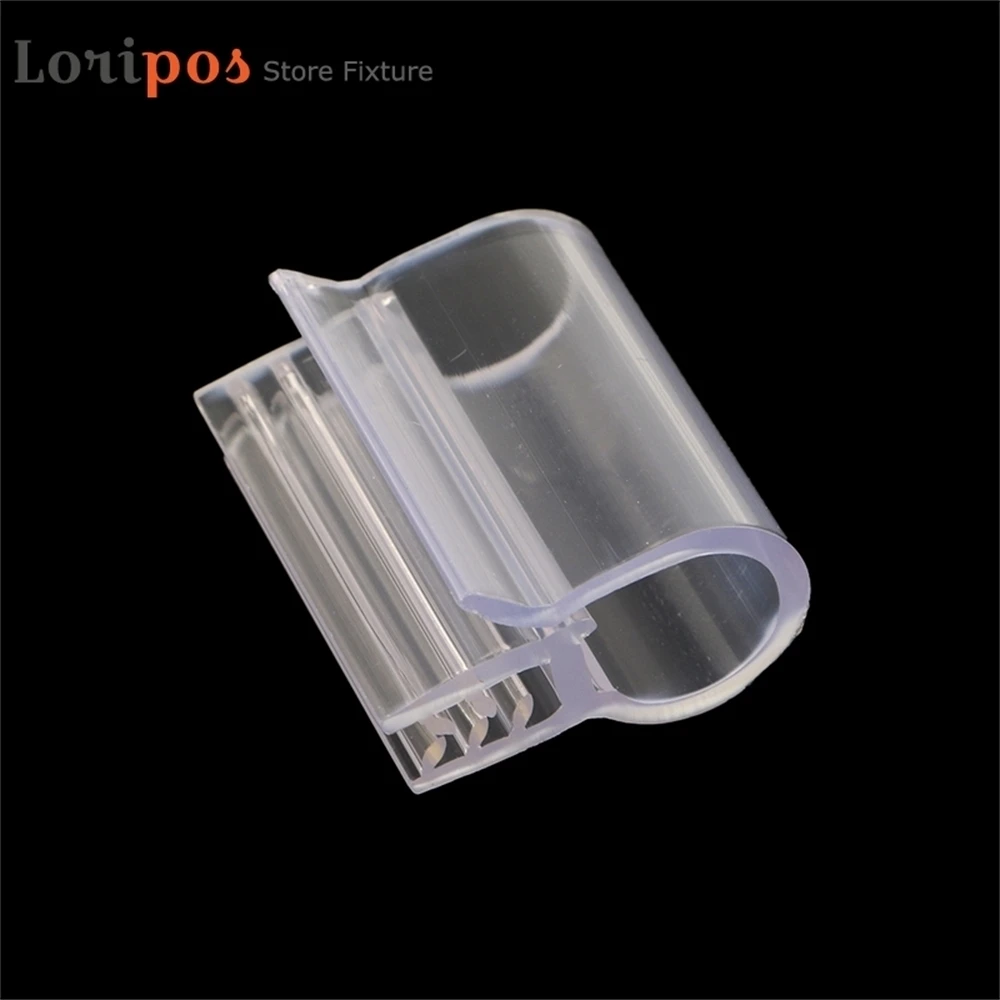 Clear Wire Net Basket Top Price Tag Clip Shelf Channel Promotion Advertising Card Board Sign Label Holder Clamp Super Grip