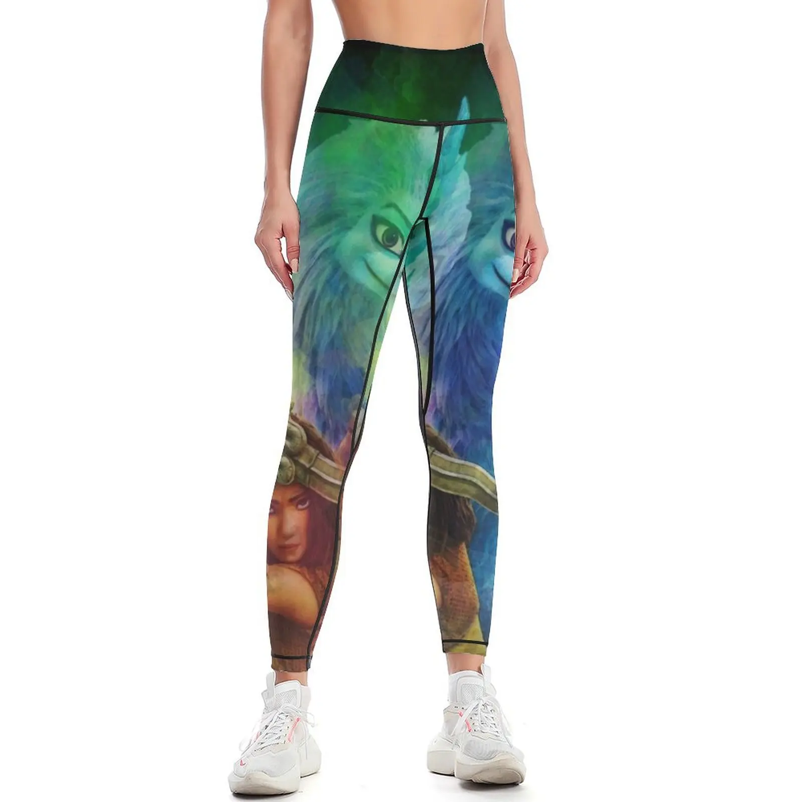 

Sisu and Raya Leggings gym wear sports shirts gym Womens Leggings