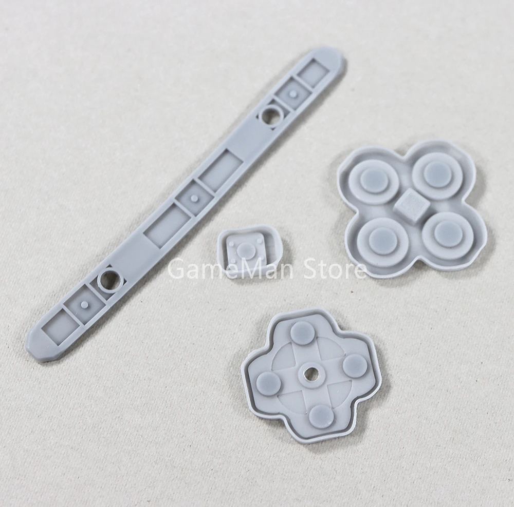 100 zestawów/partia dla 3DSXL 3DSLL silikonowy przycisk przewodzący gumowy d-pad dla 3DSXL/LL