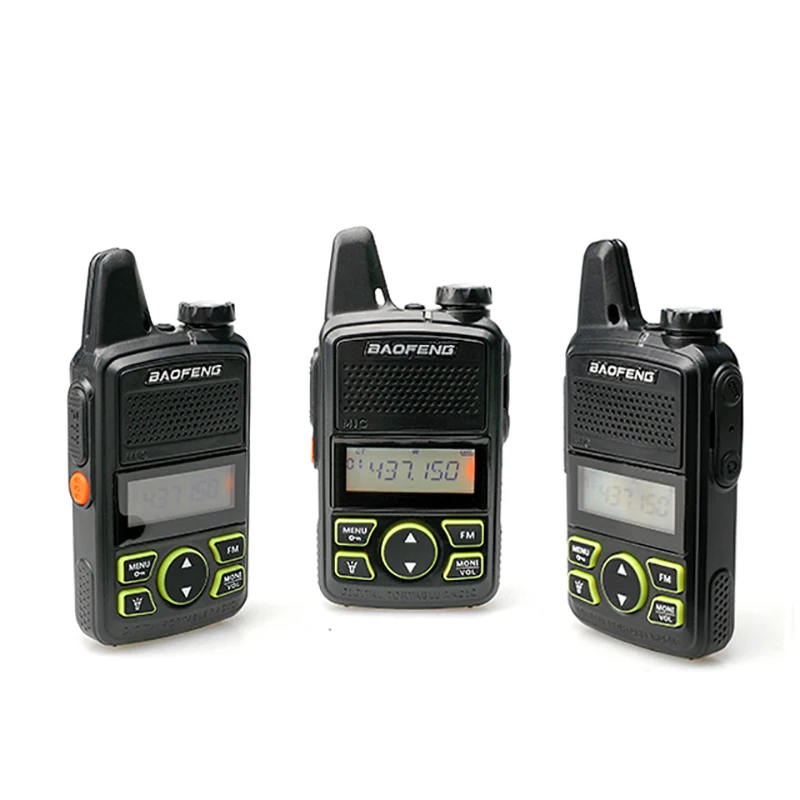 Baofeng BF-T1 Mini Child Walkie-talkies Transceiver Amateur Two-way Radio 5W Portable FM UHF 400-470MHz For Kids Toy CB Radio