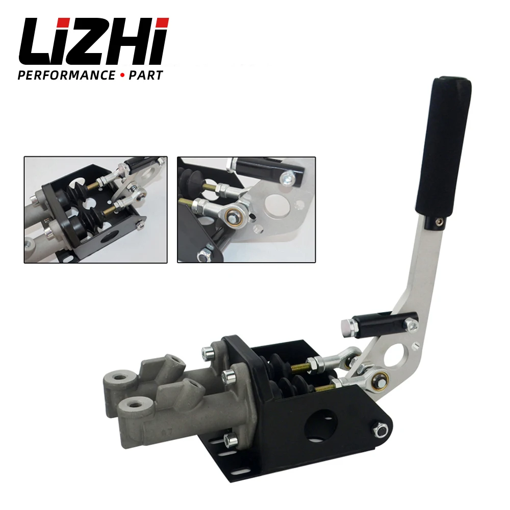 High quality Vertical Hydraulic Handbrake With Twin Cylinder Double Master Cylinder LZ3944