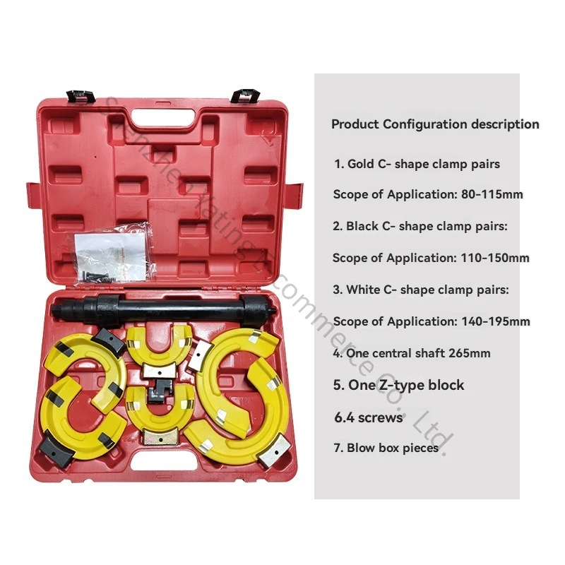 Full Vehicle Series Non Detachable Shock Absorber Spring Compressor Shock Absorber Spring Installation Disassemblor