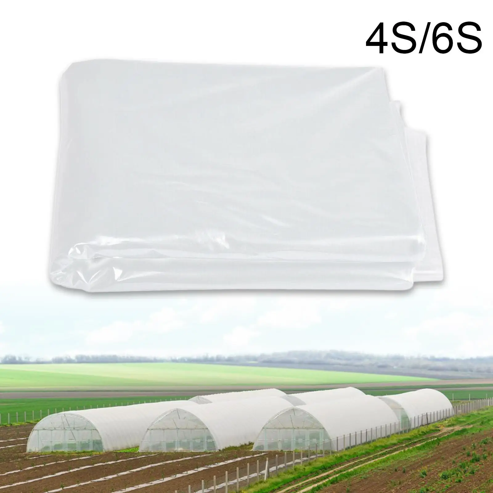 Clear Greenhouse Film Resistant Green House Hoop Growing Tents Farm Supply Cover Polyethylene Film, for Agriculture Farm