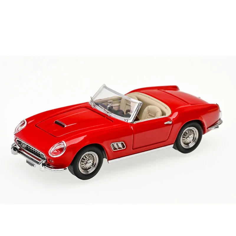 GFCC 1:64 Rosso 1960 Ferri 250GT Classico Vintage California Convertibile Copertura Aperta Modello di Auto in Lega Set di EDIZIONE LIMITATA