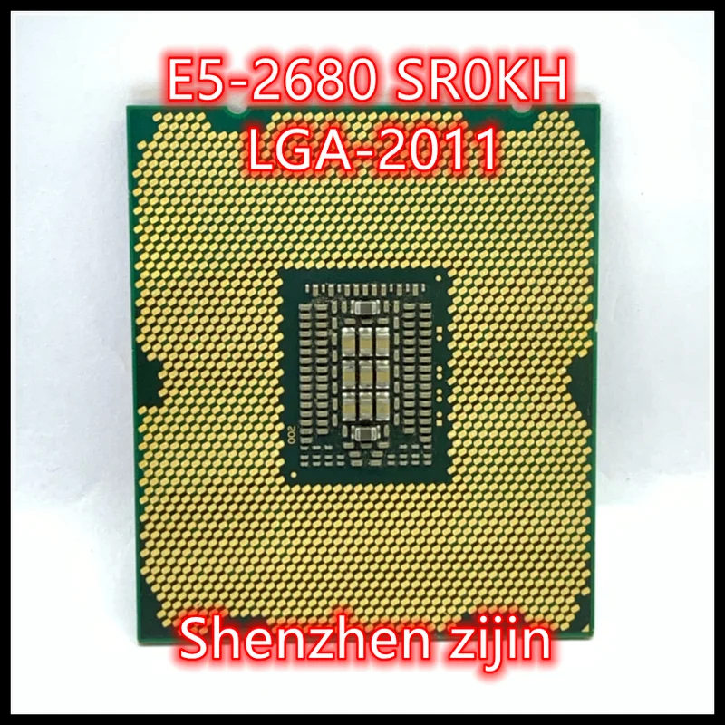 E5-2680 SR0KH 20 متر كاش/2.7/GHz/8.00 GT/s E5 2680 LGA 2011 E5 2680 ثماني النواة ، بيع 2670