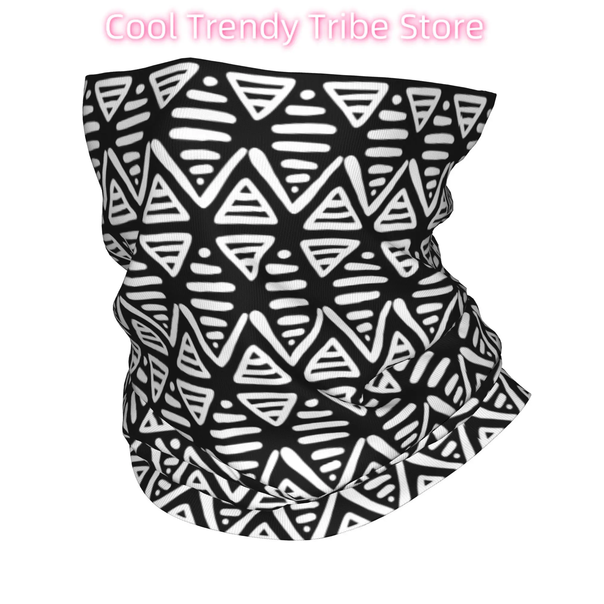Aztec Texture  Maya Mexican Culture  Bandana Neck Gaiter Printed} Magic Scarf Multi-use Face Mask Riding Unisex Adult Windproof