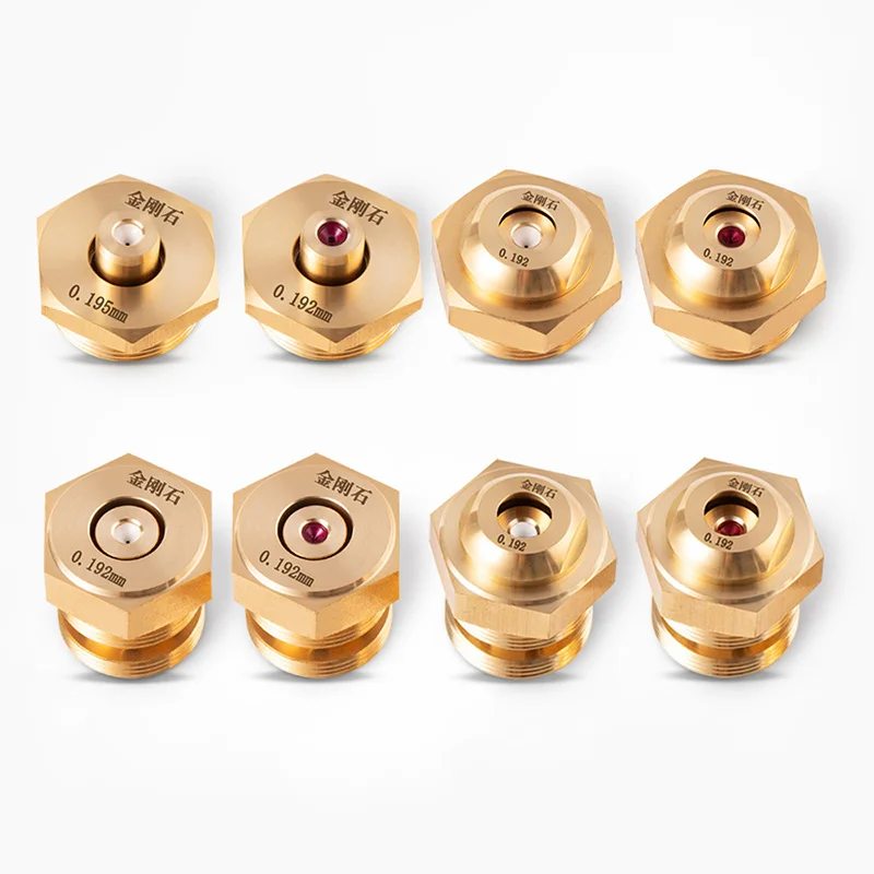 EDM Wire Guider for  Ruijun Medium Speed WEDM Wire Ruby Guide  for Wire Cutting Machines Water Nozzle0.192mm/0.195mm 1PC