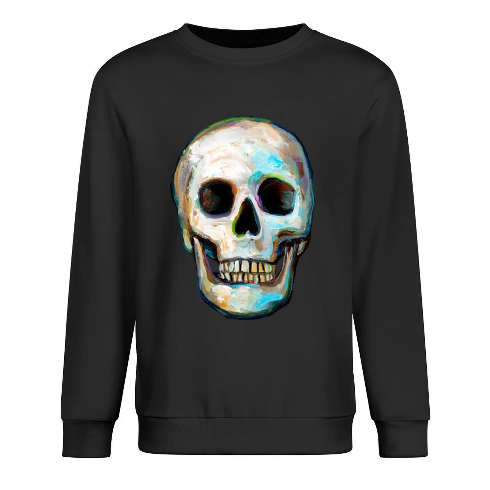 

Psychedelic Skull Painting Pullover mens clothes men clothes blouse men's autumn clothes hooded sweatshirt