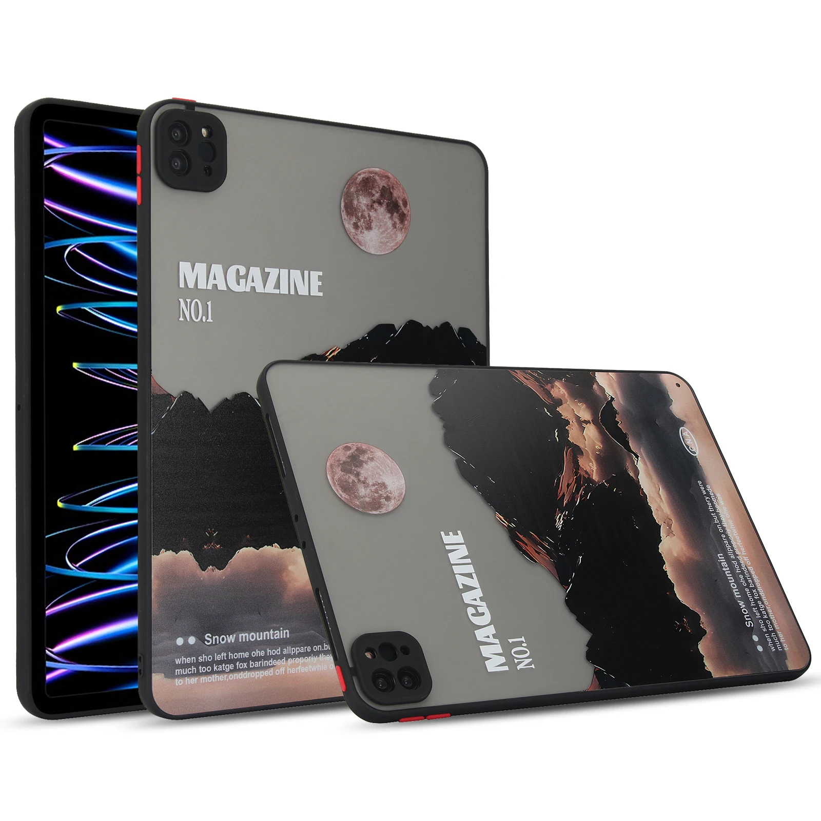 Etui na tablet IPAD AIR 13 2024 Hard PC Back Cover Shockproof Tpu Protect Shell For IPAD PRO 13 11 MINI 7 6 5 4 3 2 1 AIR 5