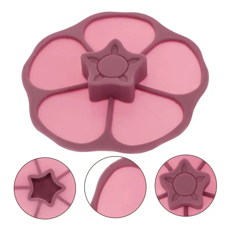 Silicone Cup Lid Sealed Creative Cup Lid Mug Glass Ceramic Cup Dust-proof Nordic Cup Lid Bowl Covers Drinkware Kitchen Dining image 4
