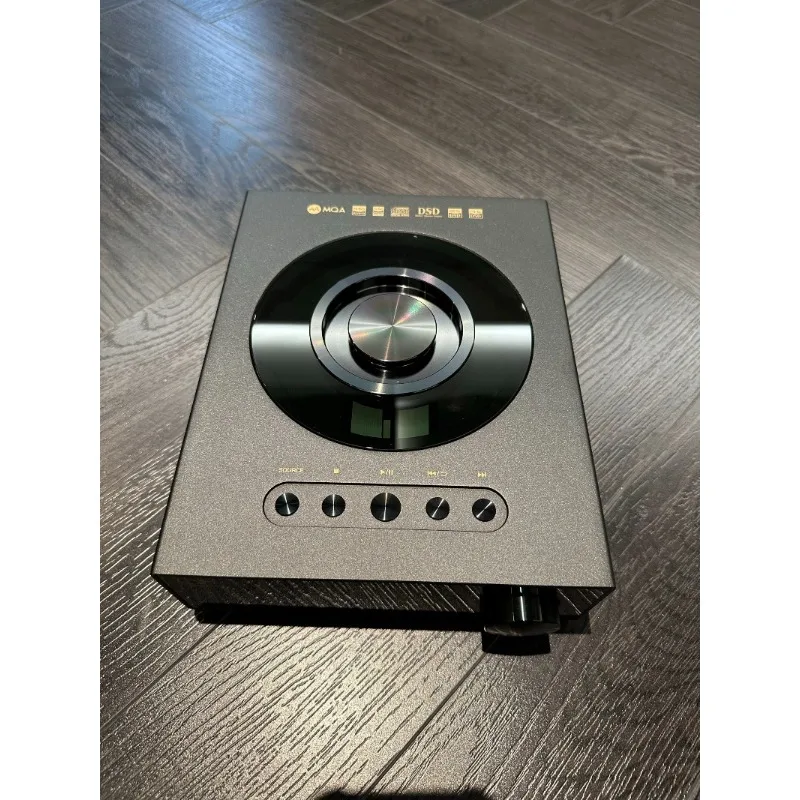 High Res CD Player Digital Transport with HDD MQA Full Unfolding DSD Upsampling USB Output for HiFi System