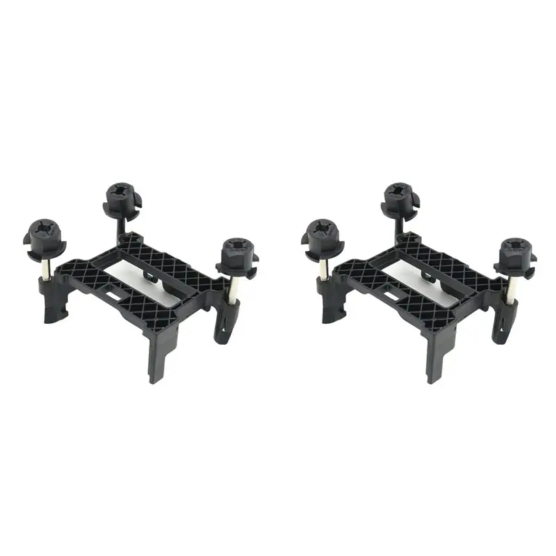 2X Front ACC Radar Sensor Mount Holder Fixing Clip Bracket For Fiat 500X Tipo II Jeep Renegade Alfa Romeo Stelvio Giulia