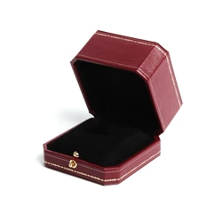Vintage Design Luxury Ring Box Perfect Engagement Prop Valentine Wedding Gifts New 2024