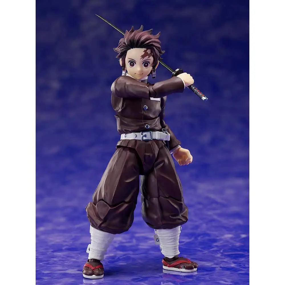 Aniplex-figuras de acción de BUZZmod, Tanjiro, Kamado, Kimetsu No Yaiba, Demon Slayer, modelo de juguete, 100% Original, 1/12