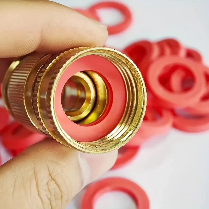 40pcs Durable Long Lasting Silicone Tap Washers Leakproof Sealing Rings Replacement Gaskets for Garden Hose Fittings