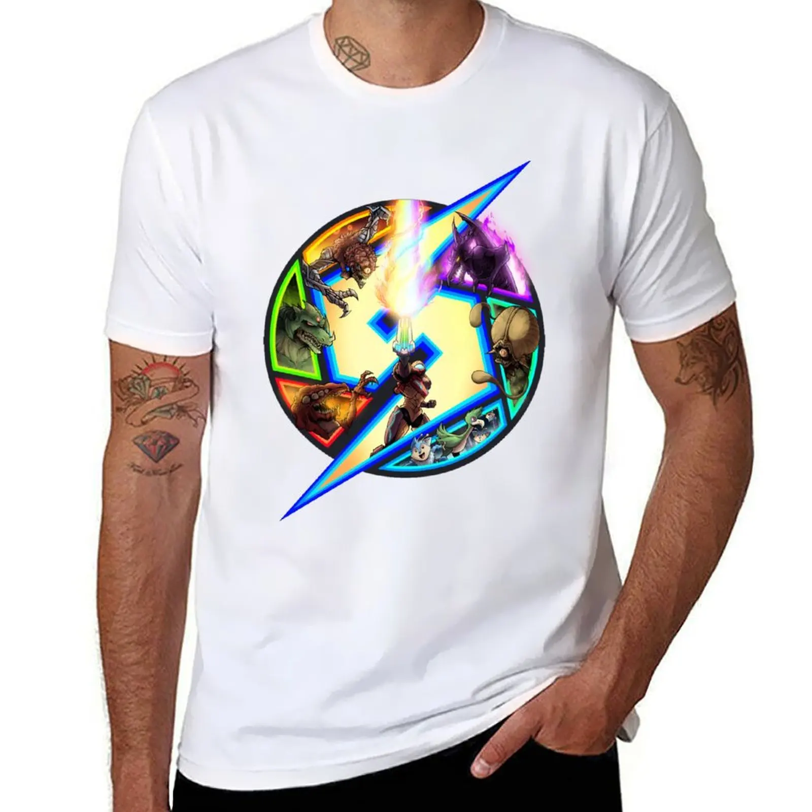 

Super Metroid T-Shirt Casual Daily Wear Short Sleeve Top