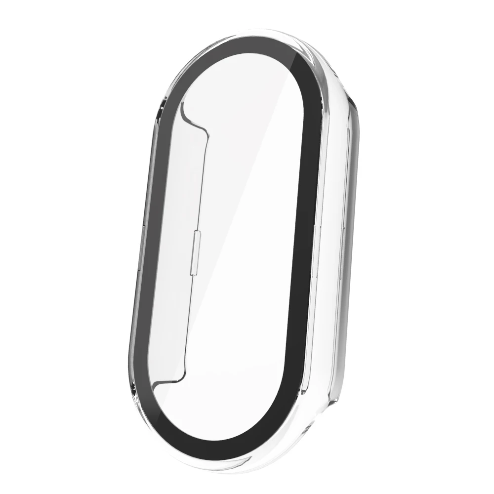 Per Xiaomi smart band 8 guscio protettivo in vetro temperato PC shell pellicola in vetro temperato composito