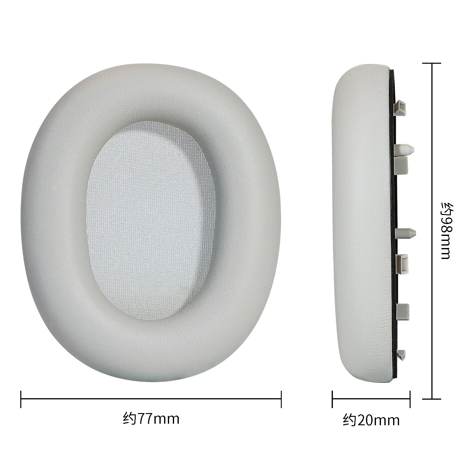 Replacement Earpads for Sony WH-1000XM6 Headphones Soft Foam Ear Covers XM6 Accessories