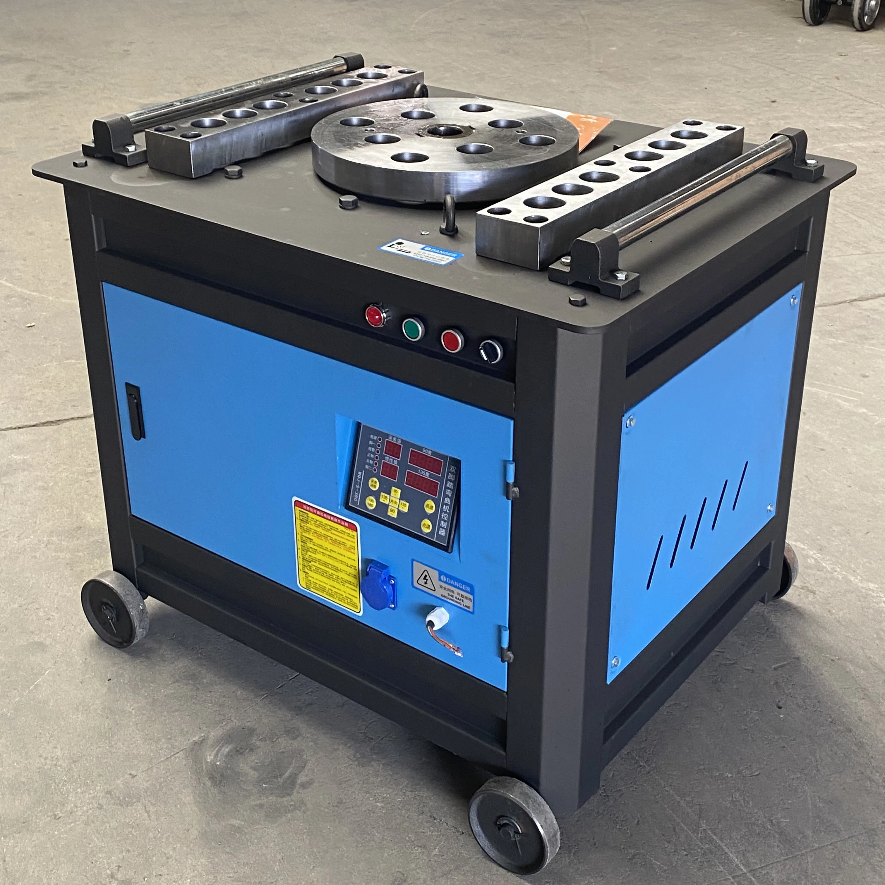 Automatic Table Type CNC Steel Bar Bending Machine Rebar Round Steel Bending Motor Stainless Steel Processing Core Component