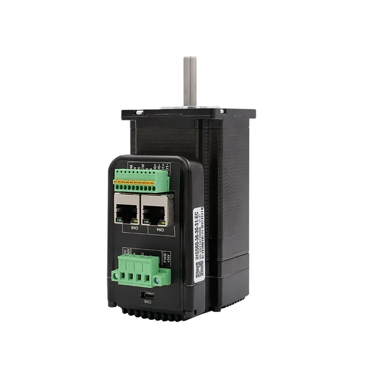IHSS60-36-30-31-EC EtherCAT 3Nm 2 Phase 5A 36V Stepper Motor with Integrated Controller