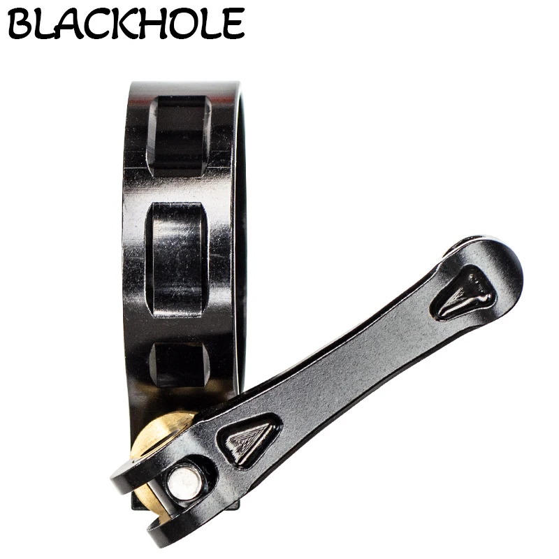 41mm Folding Bike Seat Clamp High Strength Aluminum Alloy Carbon Folding Bicycle Seat Post Clamp 41mm Quick Release Seat Clamp