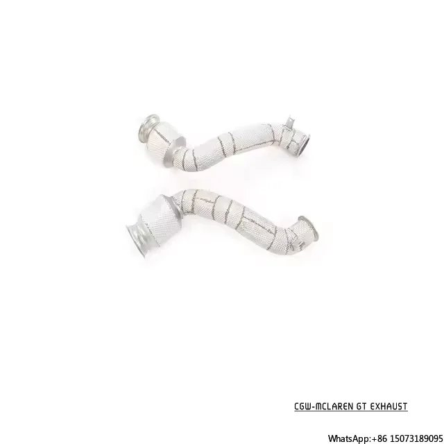 200 or 300 Cells Catalytic Converter Exhaust Downpipe Exhaust Front Pipes for GT 4.0T 2019+ Header