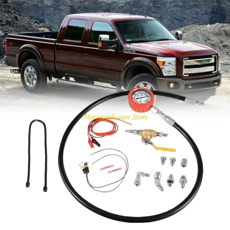 U75F Engine HPOP Test Tool Automotive Hpop System Testing with Gauge VT365 for F250 F350 F450 F550 6.0L 7.3L T444E VT365