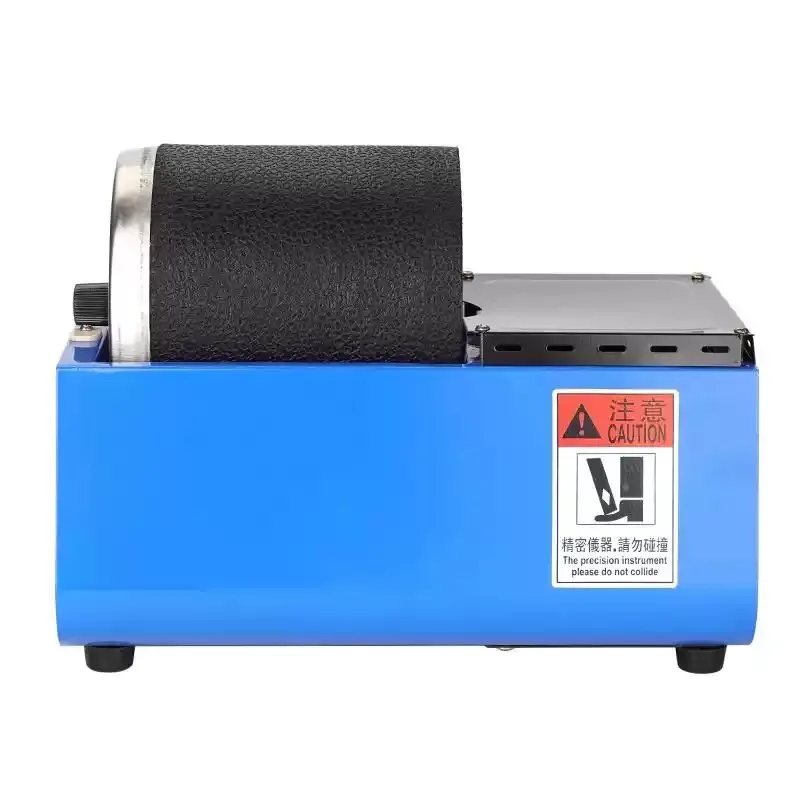 EE& Tumbling Machine Mini Barrel Polisher For Gold Silver Jewelry Stone Coin Grinding Deburring Rust Removal Polishing Tool※
