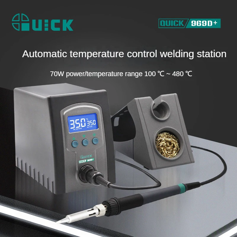 QUICK 969D+ Soldering Iron Soldering station Adjustable temperature electronic repair soldering station