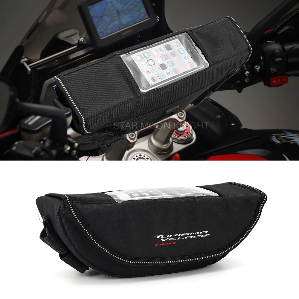 

Motorcycle Accessories Waterproof Bag Storage Handlebar bag Travel Tool bag For MV Agusta Turismo Veloce 800 Lusso RC SCS Rosso