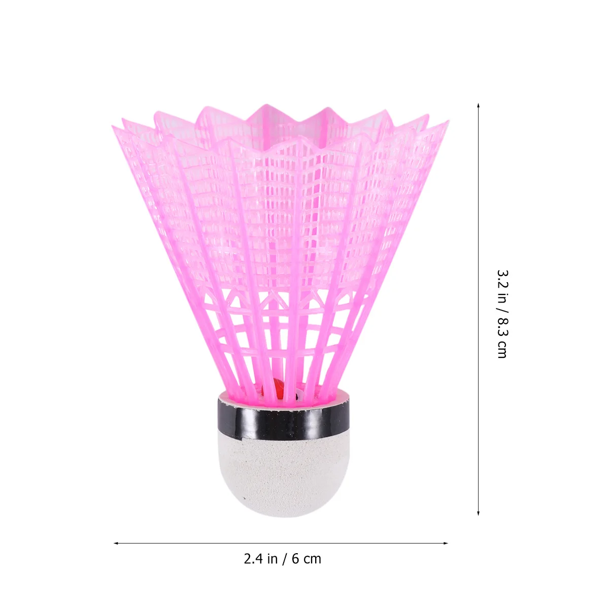 

4 шт. воланы для бадминтона Shuteca для тренировок по бамбукону, возврату, светодиодные фонари, оригинальные