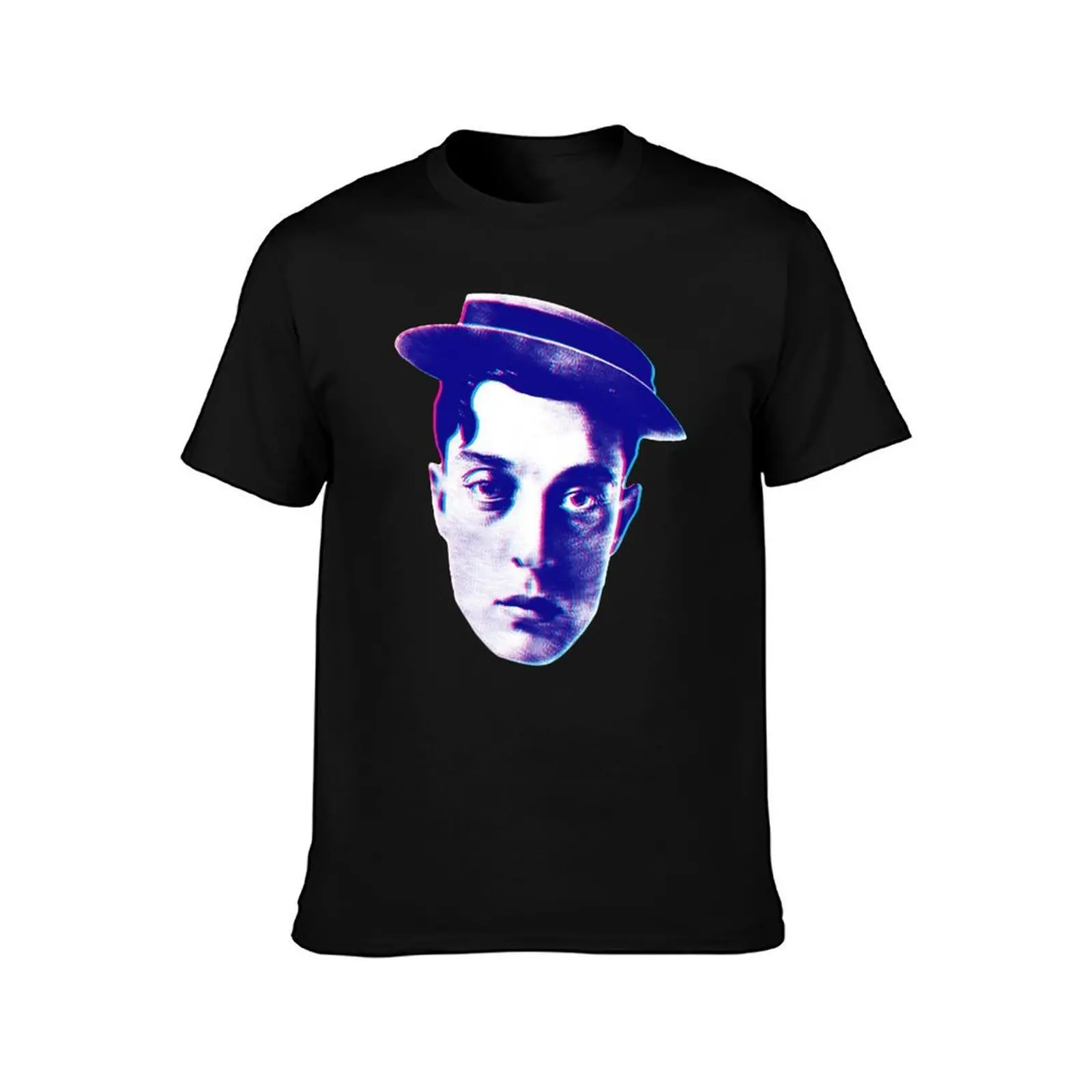 buster T-Shirt Vintage Style Printed Top T-Shirt