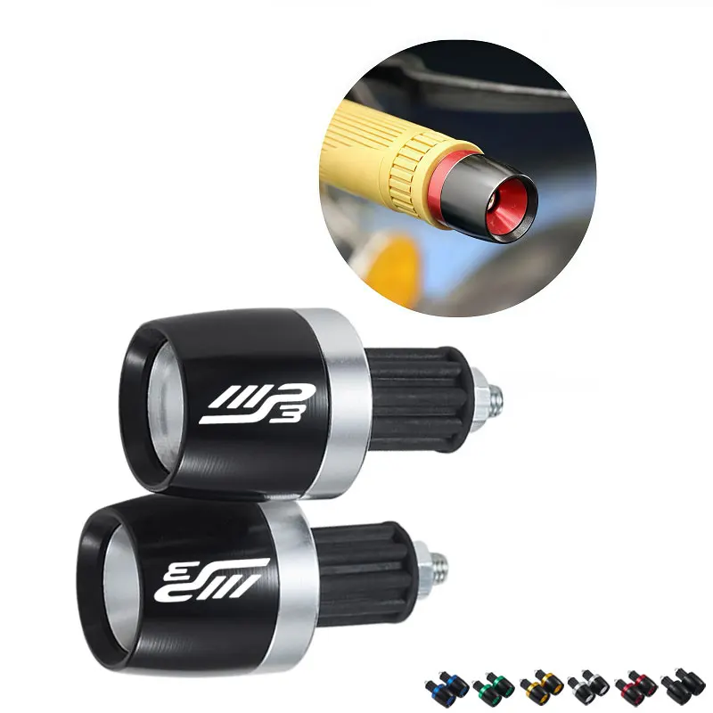 Motorcycle Handlebar Grips Ends Handle Bar Cap End Plug For Piaggio MP3 250 300 400 500 MP3300 MP3250 MP3400 MP3500