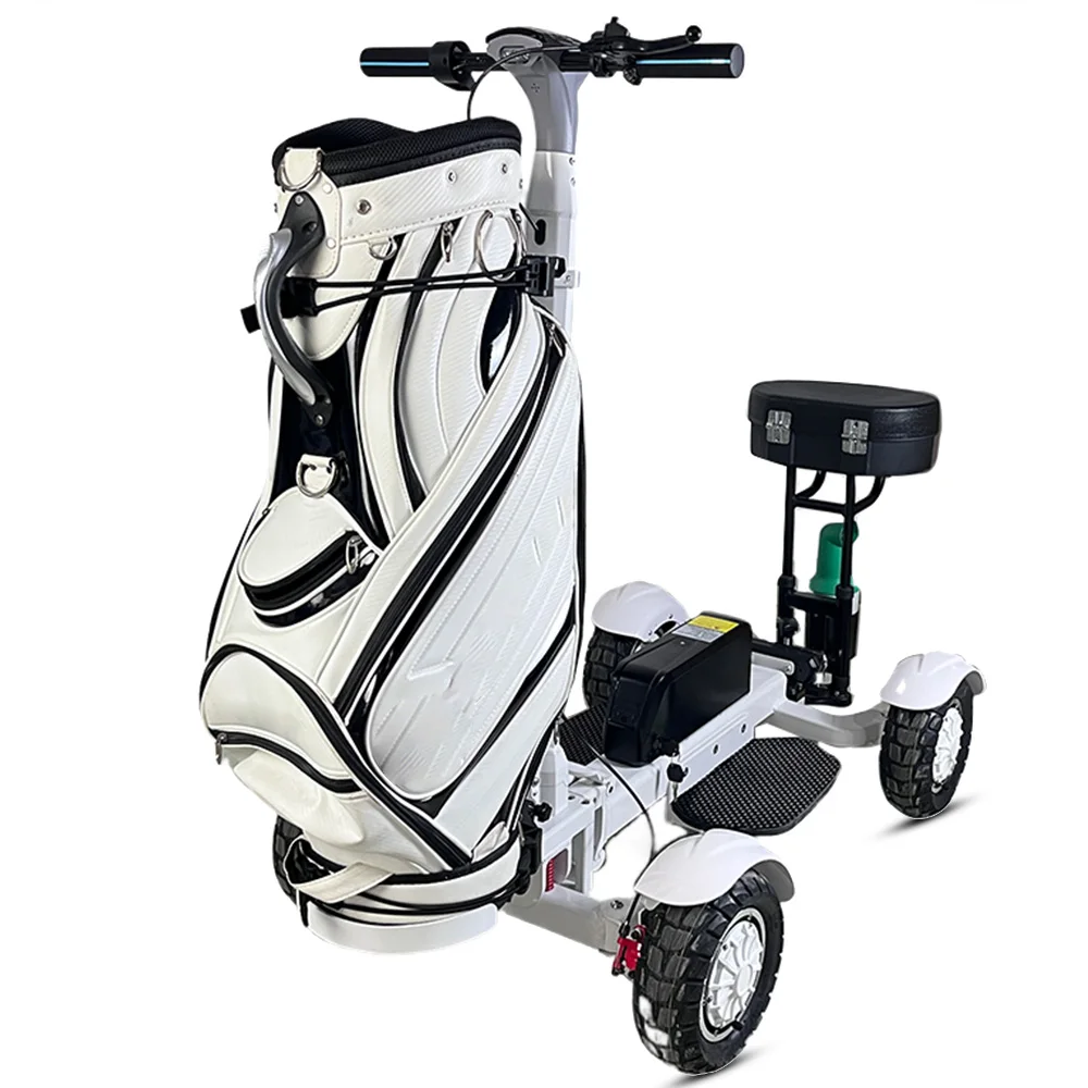 

2025 48V 20Ah 2400W Golf Cart Caddy Electric Golf Scooter With Seat for Adults
