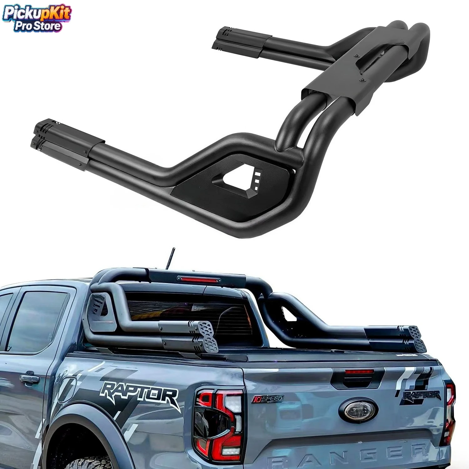 

R01 Series Full Steel Roll Bar for Ranger Raptor T6 T7 T8
