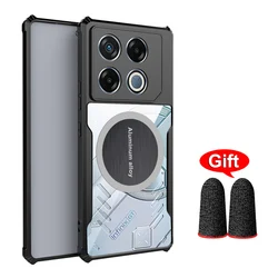 For INFINIX GT 20 Pro 5G Graphene Vent Hole Case For INFINIX GT20 Pro Heat Dissipation Breathable fit Radiator INF GT 20Pro 5G