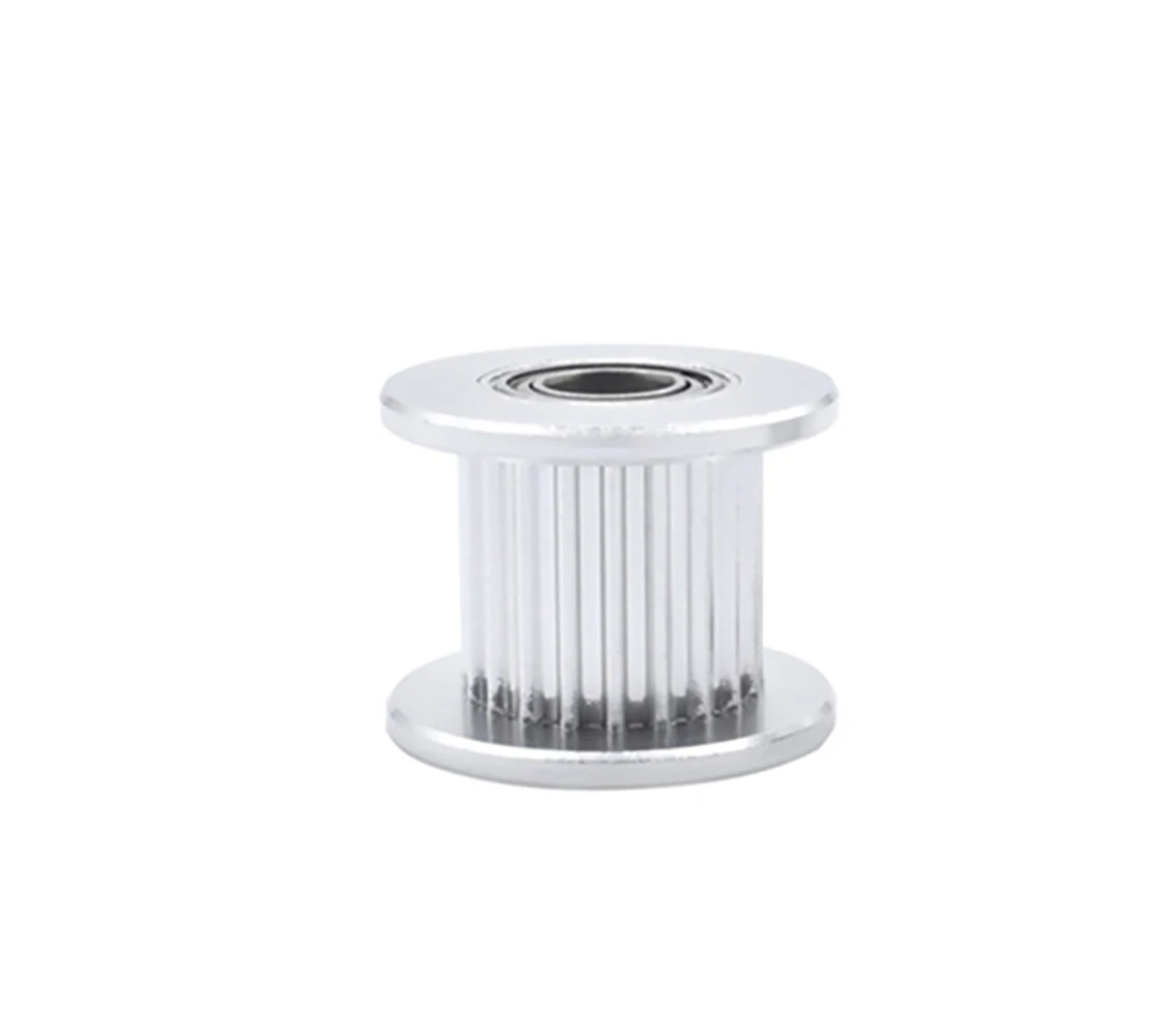 

2GT/GT2 Idler Timing Pulley 20-36 Tooth Aluminium Gear Slot Width 7mm Bore 3/4/5/6/7/8/9mm For 6mm Belt 3D Printer Parts