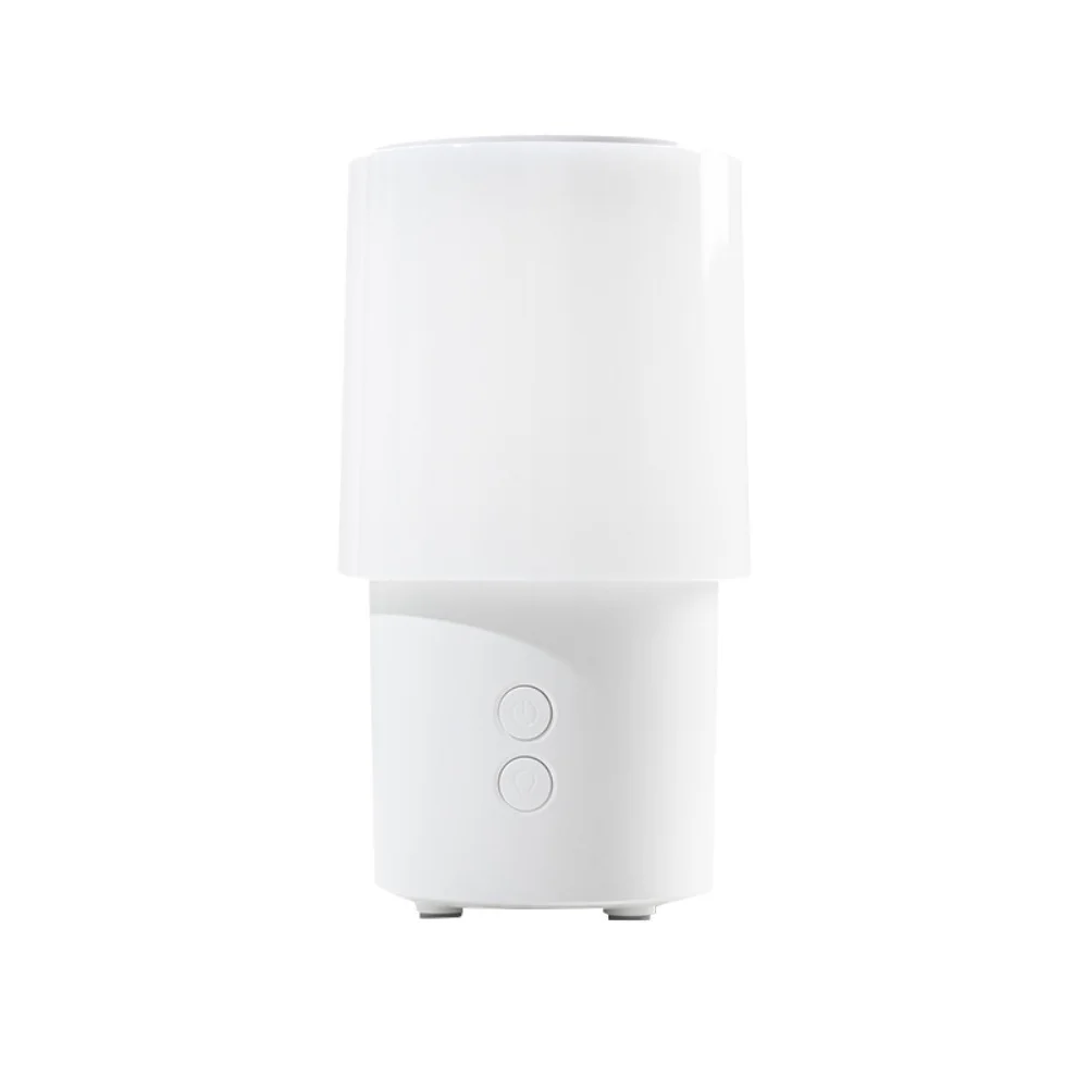 Compact Aromatherapy Diffuser and Humidifier for Home Use and Car with High Frequency Atomization and Easy One Button Control