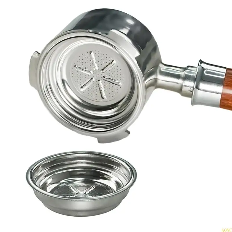 A0NC из нержавеющей стали корзины кофейного фильтра 51 -мм кофейного экрана двойной слой