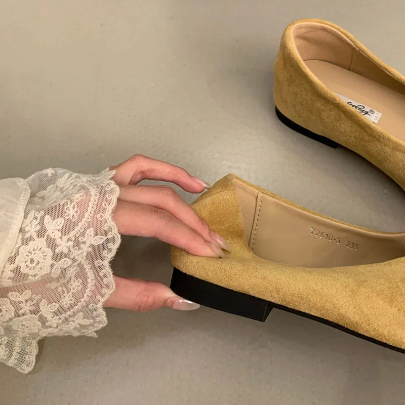 Modische Schmetterlingsknoten-Mary-Jane-Schuhe für Damen, neue Slip-On-Schuhe, flache Damenschuhe. – Detail 17