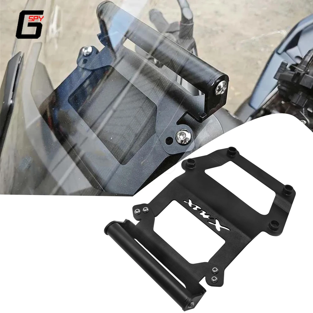 

Для YAMAHA XMAX 300 XMAX X-MAX 300 2023 2024, аксессуары для мотоциклов, держатель для телефона, подставка, GPS-навигационная пластина, удлинитель, кронштейн