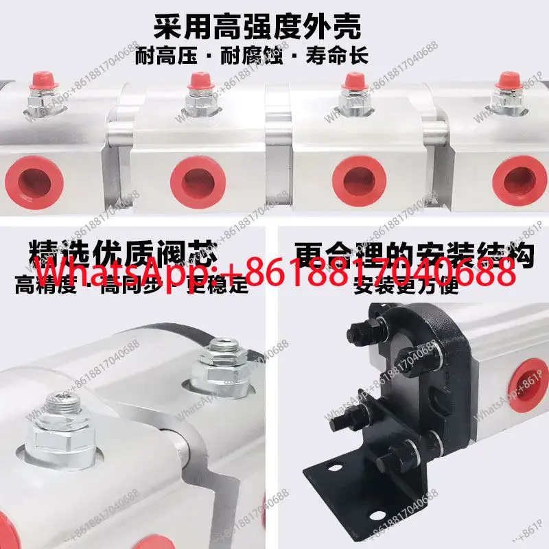 Large flow FMB cylinder gear synchronous shunt motor, quality assurance