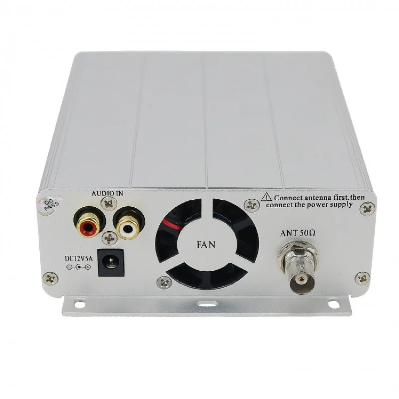 76MHz-108MHz 15W FM Broadcast Transmitter Stereo PLL FM Radio Broadcast Station BNC Interface ST-15B