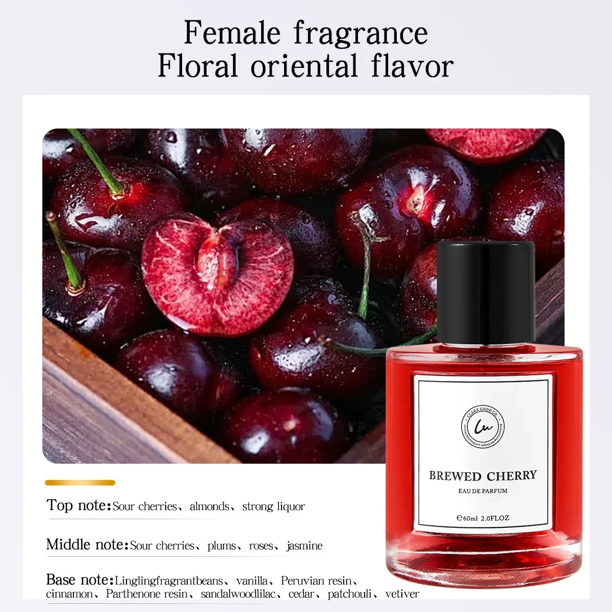 

Encounter EDT 60ml Women's Perfume Long Lasting Floral Scent Summer Lady Fragrance Dupe Natural Elegant Daily Dating Scent