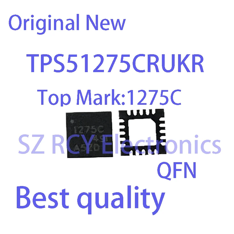 

(2 PCS)NEW TPS51275CRUKR TPS51275C 1275C WQFN20 Chipset