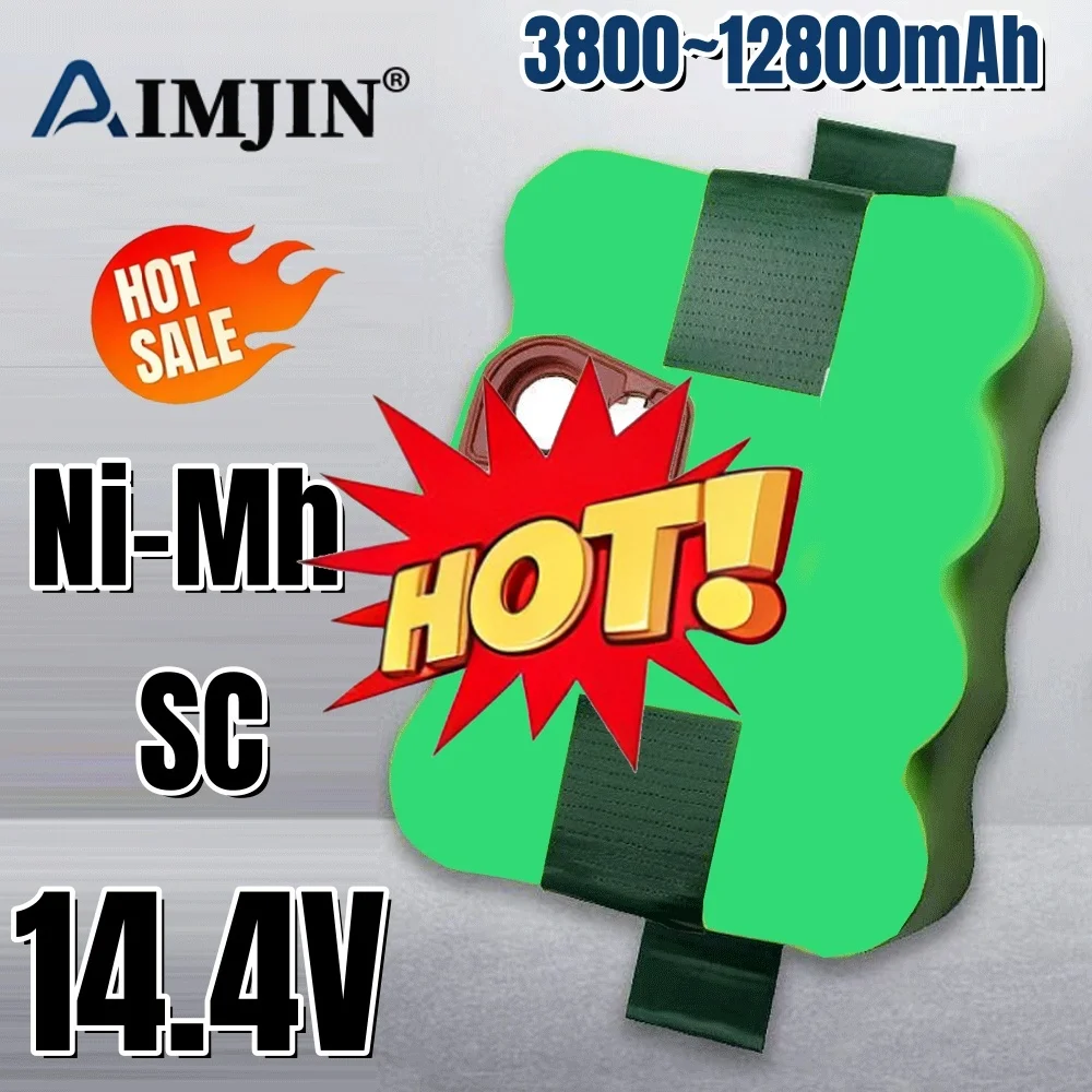 🔧🔧 14.4V SC Ni-MH Rechargeable 6800mAh Battery Vacuum Cleaner Sweeping Robot For KV8 XR210 XR510 XR210A XR210B XR510B XR510D