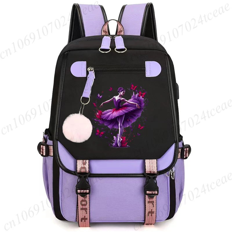 

Anime Cartoon Back To School School Bag New Fashion Backpack Dance Girls Kawaii Backpack School Bags for College Student Mochila