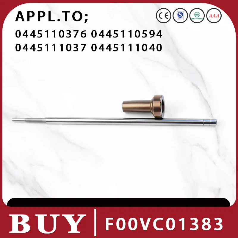 Diesel Fuel Injector Valve Assy F00VC01383 F00VC01377 F00VC01379 F00VC01386 Control Valve, Automotive Parts For Bosch, 'LH1027.