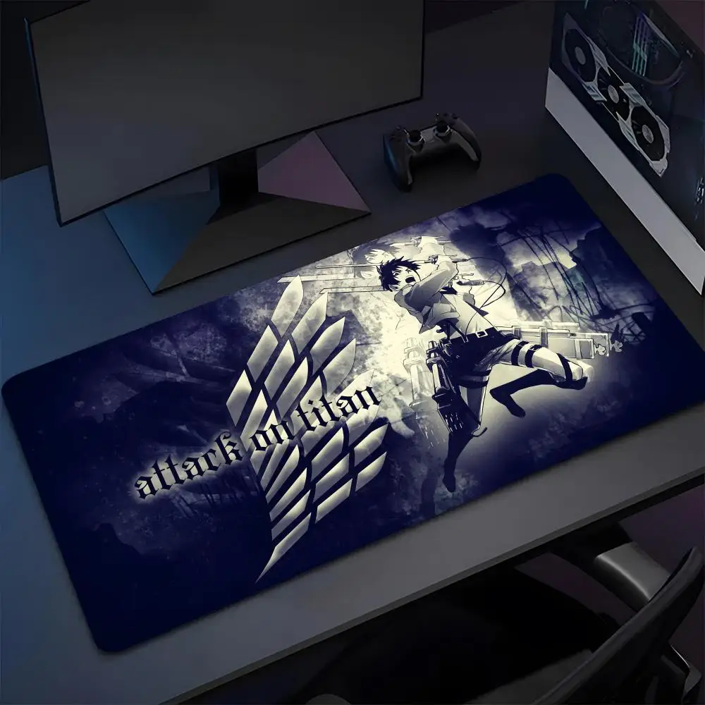 Anime A-Attack on Titan Mouse Pad large keyboard mouse desk pad non-slip rubber gaming 700x400mm mouse pad laptop carpet 1200x60